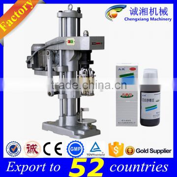 Easy operation manual capping pharmaceutical,water bottle capper