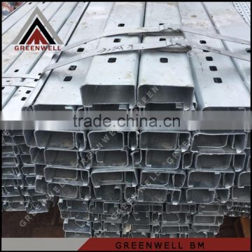 Cost price top sell PRE GALVANIZED steel construction profile c purlin                        
                                                Quality Choice