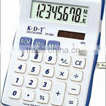 8 digits solar calculator KT-108A