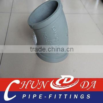 Niigata DN125*R275*15D High Manganese Concrete Pump casting elbow