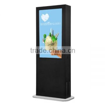32" outdoor touch screen kiosk advertising player with Light Controller digital signage