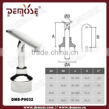 tube mounting brackets for top rail design