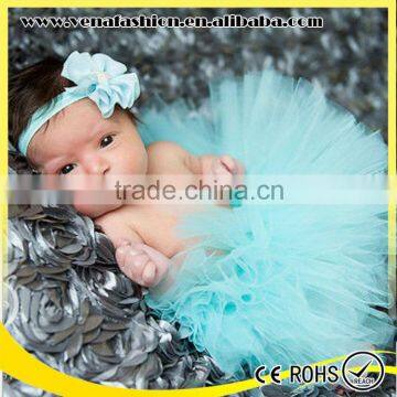 photography clothing beautiful blue wholesale baby tutu dress