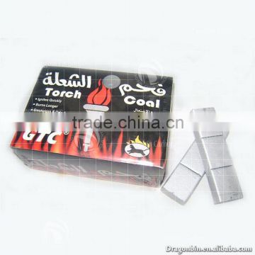 2015 hot sale silver torch brand shisha coals