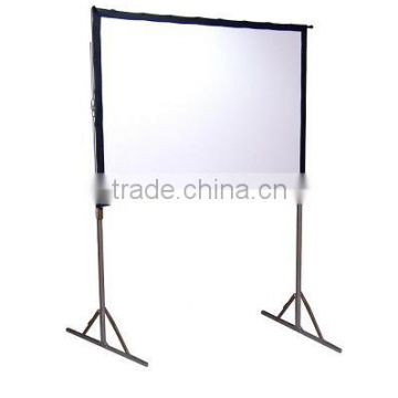 VS100" Fast fold projection screen with dresskits
