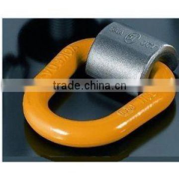 G80 Drop forged alloy steel D-ring, Pivoting D link