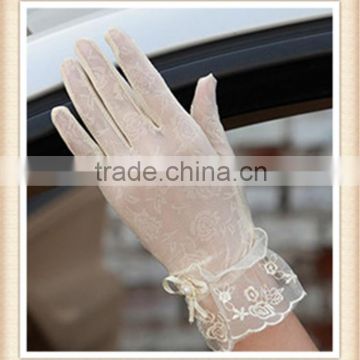 Sexy Ladies sun protective gloves Lace gloves