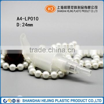 24mm ribbed plastic lotion bottle pump for washing products and cosmetics