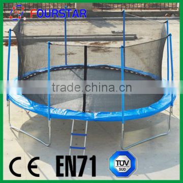 hot selling trampoline with colourful spring cover