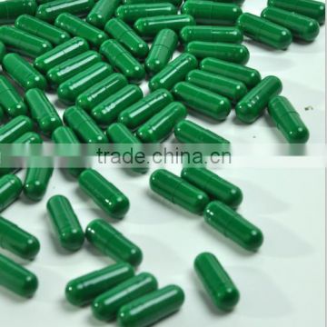 green empty hpmc vegetable capsule size 0