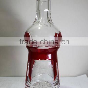 Best Price Made In China Eco-Friendly Transparent Gift Beverage Wine Glass Bottle