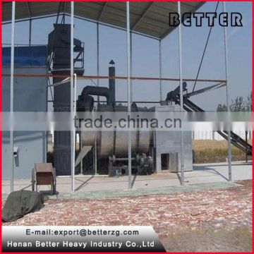 Portable siliceous sand rotary dryer