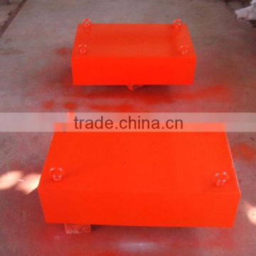 Series RCYB permanent manual cleaning magnetic separator
