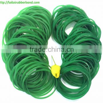 Durable anti-aging and non-toxic rubber bands for money Made in Vietnam Factory direct sell custom rubber bands printed or not