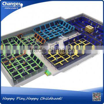 China factoy TUV/ASTM/CE certificate free design indoor bungee trampoline