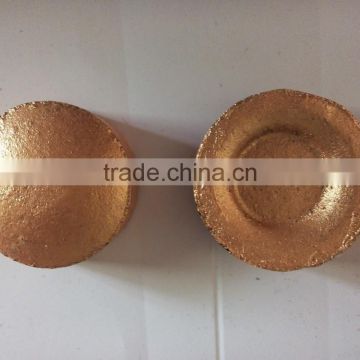2015 hotsale golden 33mm 100pcs shisha charcoal
