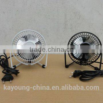 13W 5inch metal blade mini fan