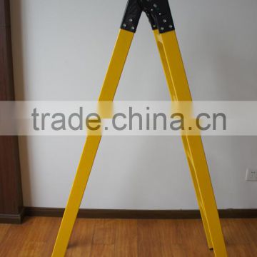 Sewage Treatment fire resistance yellow fiberglass A - type ladder