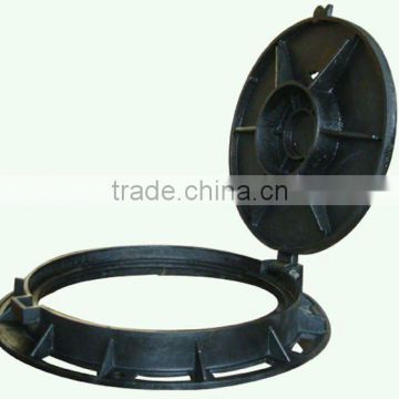 ductile iron grey iron manhole cover with frame grating