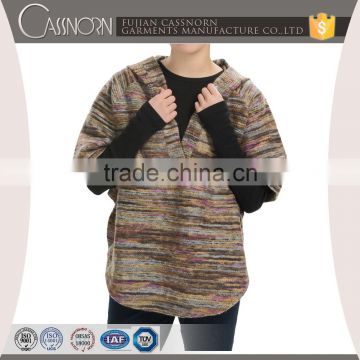 custom hand capes sweater knitted for women