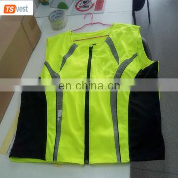 Wholesale Protective Hi Vis Yellow Bike Jacket