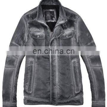 latest fashion mens winter stylish fur lining cotton moto fur jacket