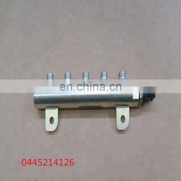 Top performance FUEL RAIL fuel injector pipe 0445214126 1129800E06 For 4cyl._2.8L TC engine parts