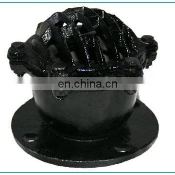 Black Paint GB Standard Flange End Non Return Cast Iron Foot Valve