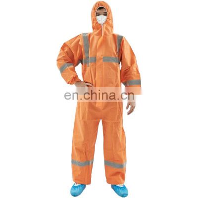Disposable Workwear Non-woven Microporous Waterproof Isolated Coverall