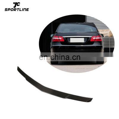 JCSportline W212 Carbon Deck Lid Spoiler for Mercedes-Benz E-Class W212 4-Door 2010-2015