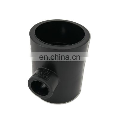 Socket Fusion Butt Fusion SDR11 SDR17 Hdpe Pipe Fittings Hdpe Reducing Tee Fitting