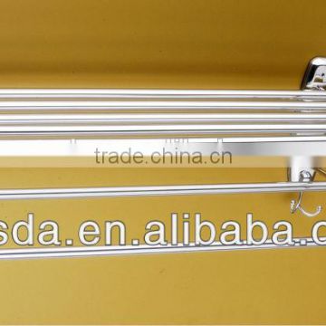Wesda made in china stainless steel shelf towel rack bathroom A082