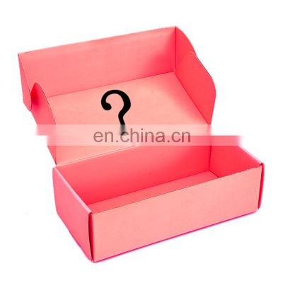 custom printed logo corrugated paper international mystery parcel packaging mailer box for mystery parcel