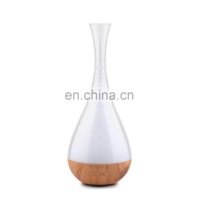 Wood Shape Floor Standing 7 Colors Aroma Diffuser Air Humidifier Essential Oil Diffuser