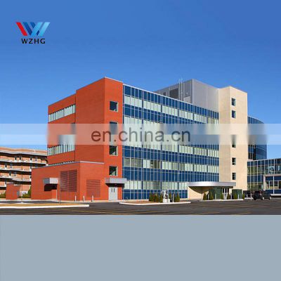 Large Span Prefab Multistory Steel Structure warehouse Hospital Factory Building with Temporary Isolation Room