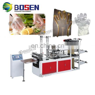Fully Automatic PE Plastic Gloves Making Machine