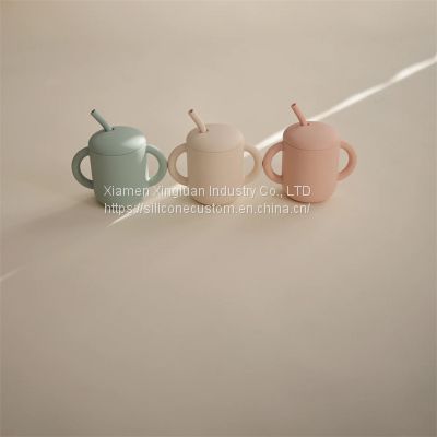 Wholesale Silicone baby Cup With Handles Ezpz Tiny Cup