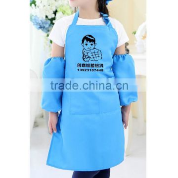 Apron for kids, wholesale kids aprons, customized kids drawing aprons with logo print