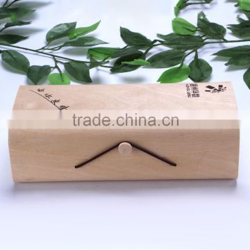 customized logo wooden tea box soft birch box