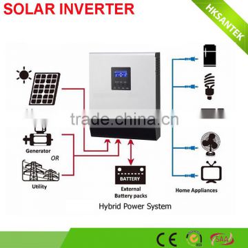 pure sine wave high frequency solar inverter 1kva to 5kva combined with pwm solar charge controller