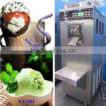 2016 hot sale high quality open showcase commercial ice cream batch freezer with CE approved with