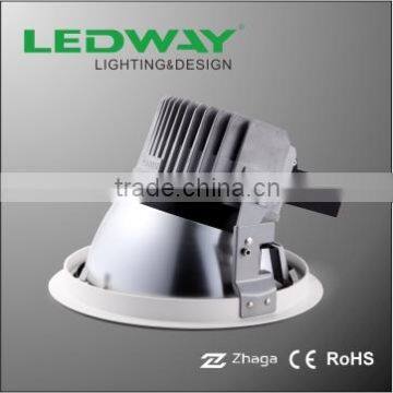 35W 8 inch COB LED down light wall washing down lighting