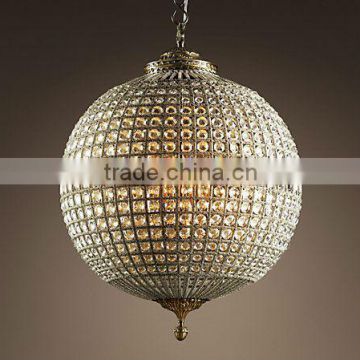 Hotel ball crystal chandelier