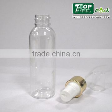 Plastic PET 30ml 50ml 120ml cosmetic spray bottle