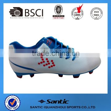 2016 Men outdoor sport shoes for football use, grade original quality soccer boots new style outdoor rugby SS3432
