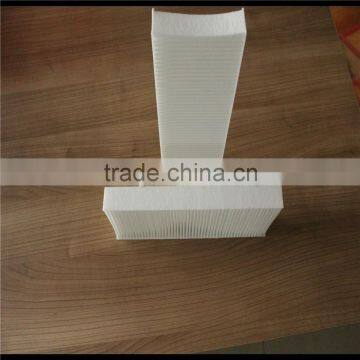 CHINA WENZHOU MANUFACTURE SUPPLY WHITE FIBER CABIN AIR FILTER K1254-2X