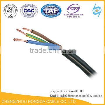 Multistrand Copper Wire H05VV-F 3g1.5mm2 Power Cords 3g1.0mm2