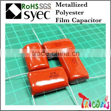 Capacitor Manufacturer MEF 823J 400V Metallized Polyester Film Capacitor