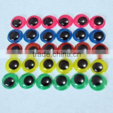 15mm color Craft Moving Eyes Wiggle eyes