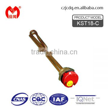 Copper heating element with KST18 thermostat